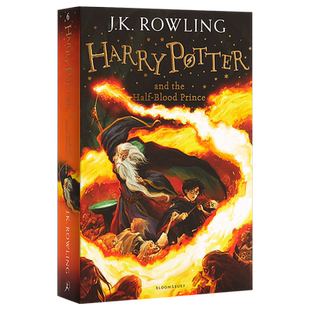预售 哈利波特6 哈利波特与混血王子 英文原版 Harry Potter  6 Half Blood Prince 普林斯教授 JK罗琳 哈利波特与魔法石续集英文