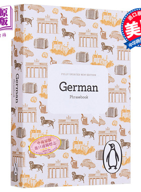 PENGUIN GERMAN PHRASEBOOK Fourth Edition(The Penguin Phrasebook Library)德语短语手册第四版 企鹅短语书库【中商原版】