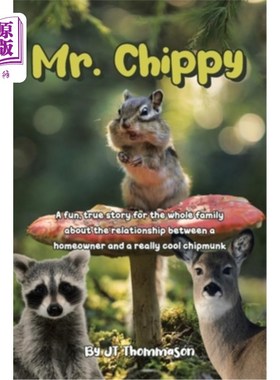 海外直订Mr. Chippy 花栗鼠先生