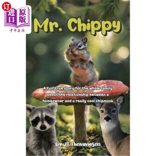 海外直订Mr. 花栗鼠先生 Chippy