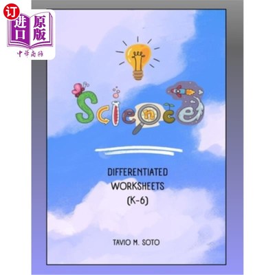 海外直订Science (K-6) Vocabulary Worksheets: Differentiated Worksheets for Teachers 科学（K-6）词汇工作表：教师差异