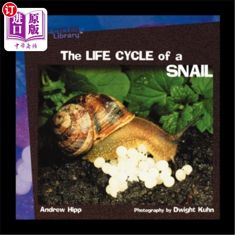 海外直订The Life Cycle of a Snail 蜗牛的生命周期