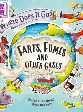 问问去哪里 屁 烟雾和其他气体Where Does It Go Farts Fumes and Other Gases英文原版 儿童科普绘本 知识百科【中商原版】