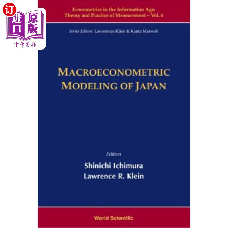 海外直订Macroeconometric Modeling of Japan 日本的宏观经济计量模型