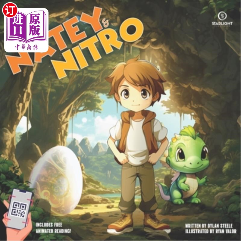 海外直订Natey and Nitro: A Boy, a Dinosaur, and a Friendship That Roared to Life 纳蒂和尼特罗：一个男孩，一只恐龙和