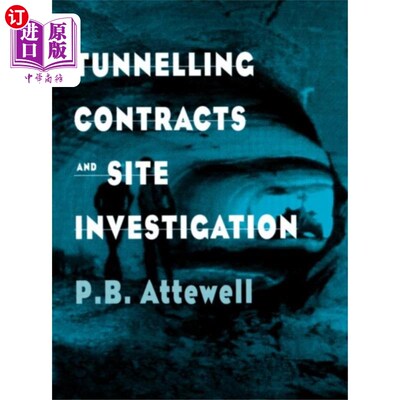 海外直订Tunnelling Contracts and Site Investigation 隧道工程合约及地盘勘测