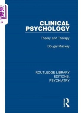 海外直订医药图书Clinical Psychology 临床心理学