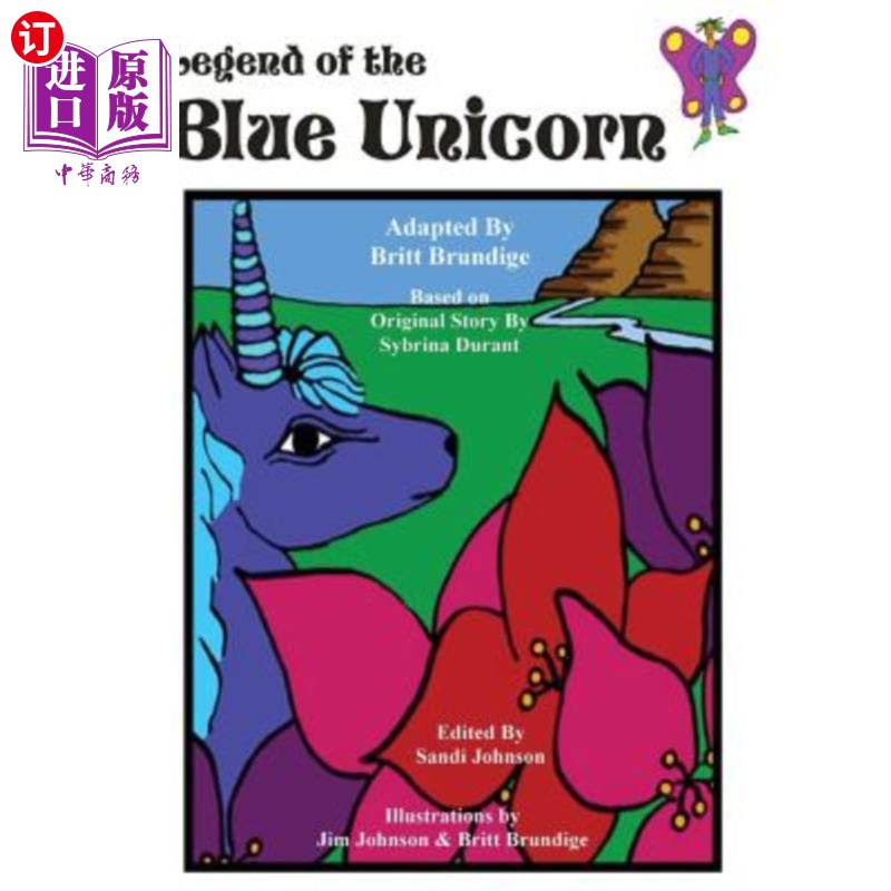 海外直订Legend of the Blue Unicorn 蓝色独角兽的传说