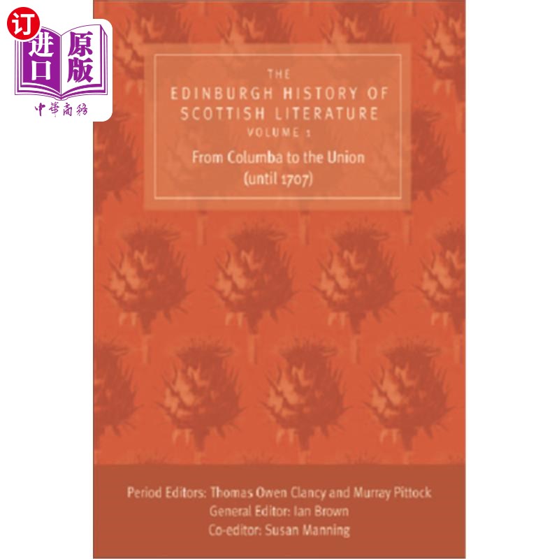 海外直订The Edinburgh History of Scottish Literature - Three-Volume Set 爱丁堡苏格兰文学史-三卷本