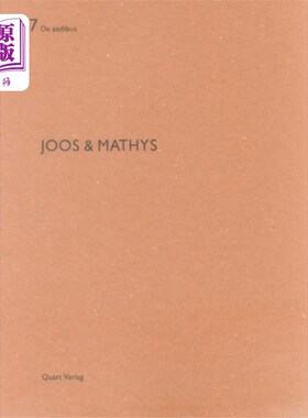 海外直订Joos and Mathys: De aedibus 57 Joos 和 Mathys：De aedibus 57