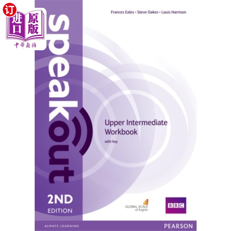 海外直订Speakout Upper Intermediate 2nd Edition Workbook... 口语上层中级第二版工作手册附答案