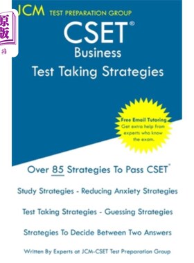 海外直订CSET Business - Test Taking Strategies: CSET 175, CSET 176, and CSET 177 - Free  CSET商务-应试策