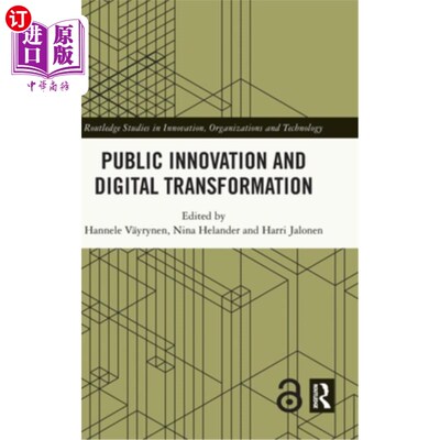 海外直订Public Innovation and Digital Transformation 公共创新与数字化转型