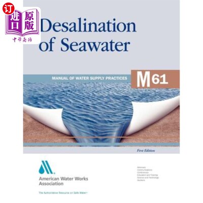 海外直订M61 Desalination of Seawater M61海水淡化