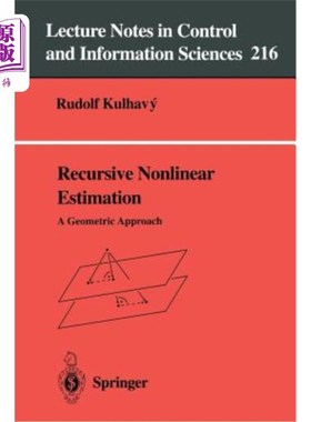 海外直订Recursive Nonlinear Estimation: A Geometric Approach 递归非线性估计：一种几何方法