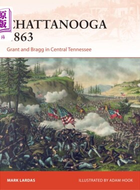 海外直订古英语 Chattanooga 1863 查塔努加1863