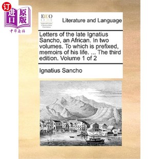 African. Sancho Late Pre Which 已故 Volumes. Ignatius the 海外直订Letters 非洲人伊格纳修斯·桑 Two