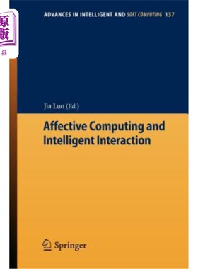 海外直订Affective Computing and Intelligent Interaction 情感计算与智能交互
