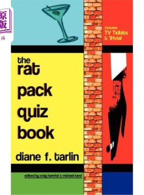 海外直订The Rat Pack Quiz Book: Includes TV Tidbits & Trivia! 《鼠帮》小测验书：包括电视新闻和琐事！
