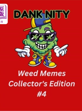海外直订Dank Nity Weed Memes Collector's Edition 4 潮湿的杂草表情包收集版4