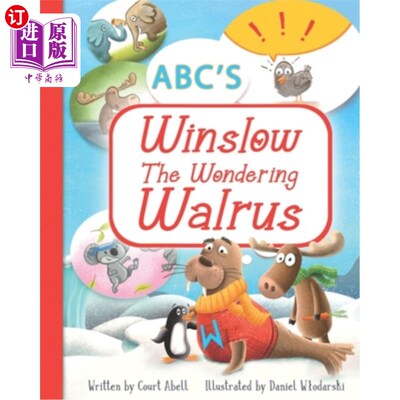 海外直订Winslow the Wondering Walrus 神奇的海象温斯洛