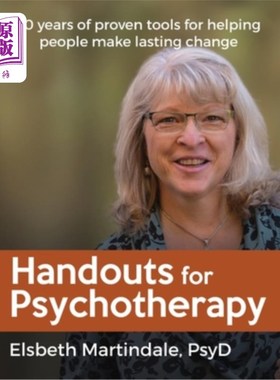 海外直订医药图书Handouts for Psychotherapy: Tools for helping people change 心理治疗讲义：帮助人们改变的工具