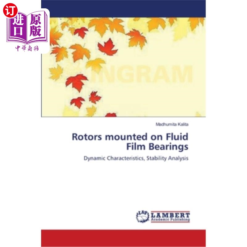 海外直订Rotors mounted on Fluid Film Bearings转子安装在液膜轴承上