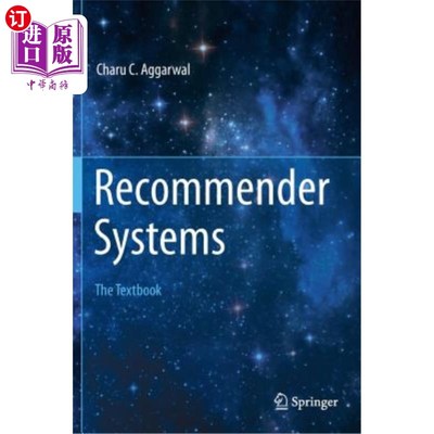 海外直订Recommender Systems: The Textbook 推荐系统：教科书
