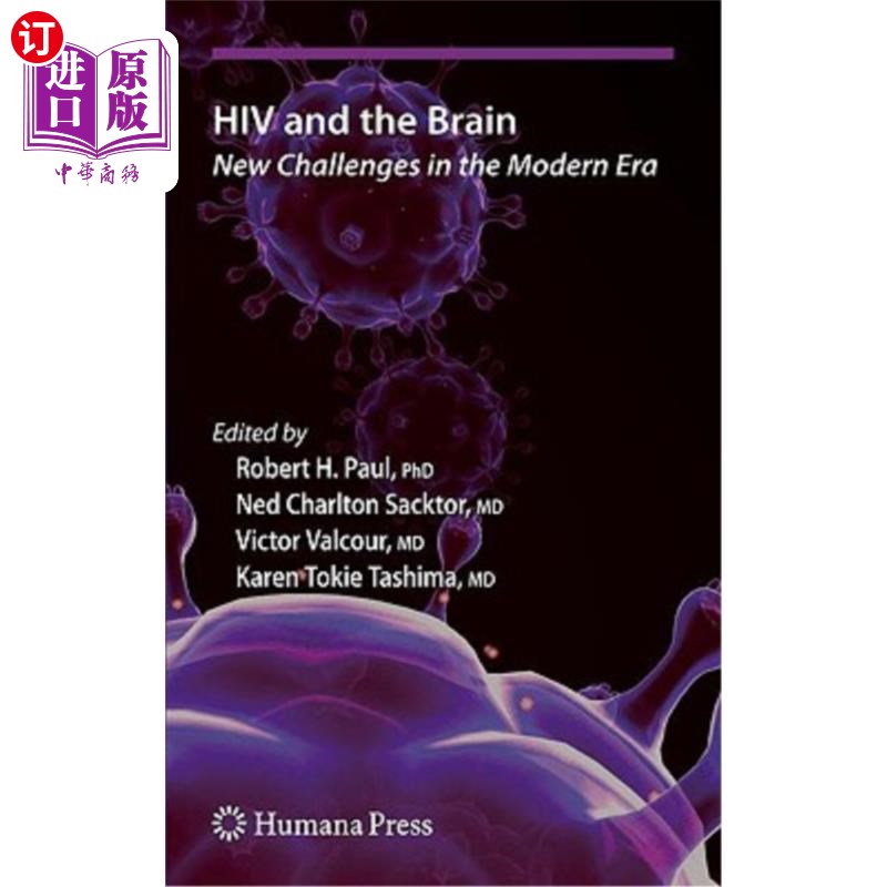 海外直订医药图书HIV and the Brain: New Challenges in the Modern Era 艾滋病毒与大脑:现代的新挑战