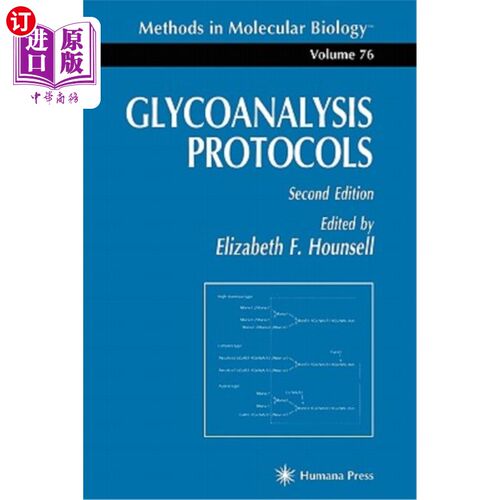 海外直订医药图书Glycoanalysis Protocols 糖分析方案