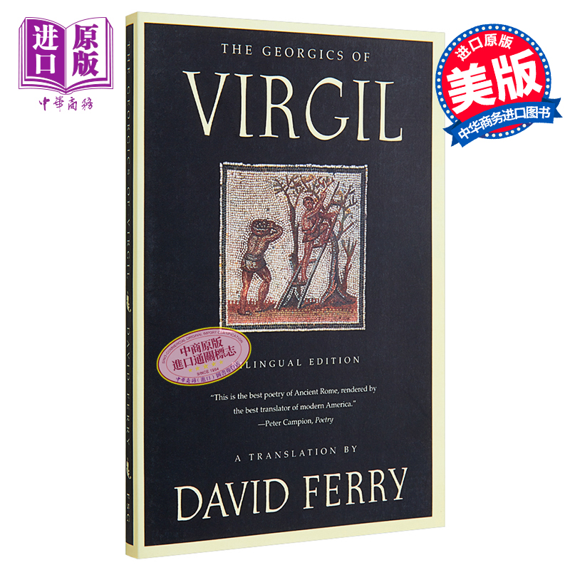 现货维吉尔农事诗英文拉丁文双语版英文原版 The Georgics of Virgil Bilingual Edition【中商原版】