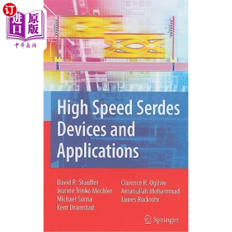 海外直订High Speed Serdes Devices and Applications高速Serdes设备和应用