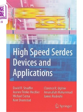 海外直订High Speed Serdes Devices and Applications 高速Serdes设备和应用