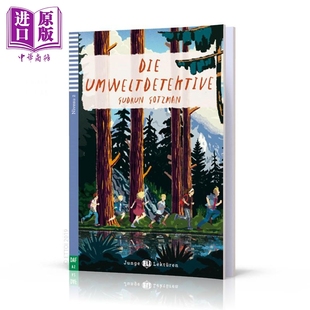 ELI Teen Readers German A2 Die Umweltdetektive 埃米尔擒贼记 含音频 德文原版 德语分级阅读文学小说【中商原版】