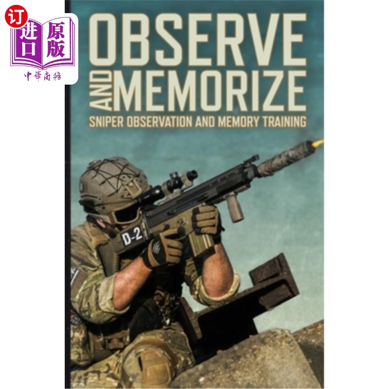 海外直订医药图书Observe and Memorize: Improve Your Mind with Sniper Observation and Memory Train 观察和记忆:用狙击
