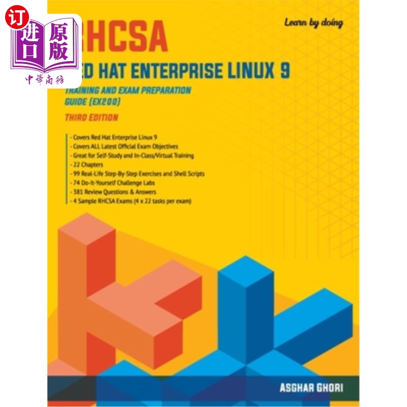 海外直订RHCSA Red Hat Enterprise Linux 9: Training and Exam Preparation Guide (EX200), T RHCSA红帽企业L