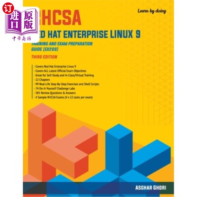 海外直订RHCSA Red Hat Enterprise Linux 9: Training and Exam Preparation Guide (EX200), T RHCSA红帽企业L