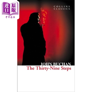 三十九级台阶 英文原版 Buchan 预售 Nine Classics 中商原版 The Collins Steps Thirty 文学 John 柯林斯经典