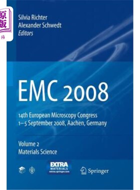 海外直订EMC 2008, Volume 2: Materials Science: 14th European Microscopy Congress 1-5 Sep EMC 2008，第2卷：材料