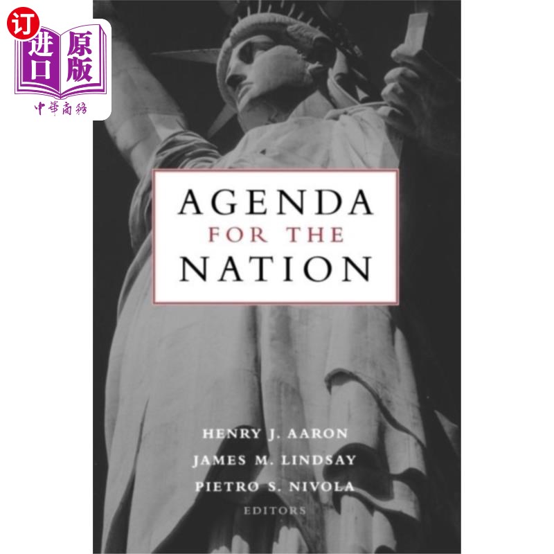 海外直订Agenda for the Nation 国家议程
