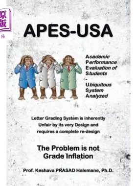 海外直订Apes-USA: Academic Performance Evaluation of Students - Ubiquitous System Analyz 分析无所不在的系统:字母分