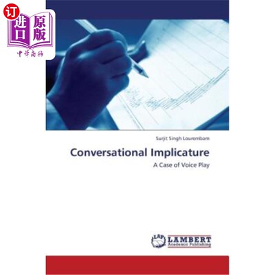 海外直订Conversational Implicature 会话含义