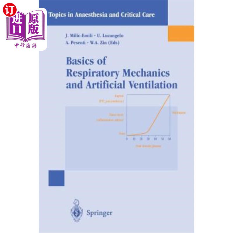 海外直订医药图书Basics of Respiratory Mechanics and Artificial Ventilation 呼吸力学和人工通气基础