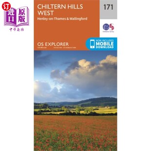 海外直订Chiltern Hills West, Henley-on-Thames and Wallin... 西奇尔特恩山，泰晤士河畔亨利和沃林福德