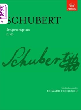 海外直订Impromptus, Op. 142 即兴曲，作品。 142