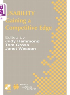 海外直订Usability: Gaining a Competitive Edge 可用性:获得竞争优势