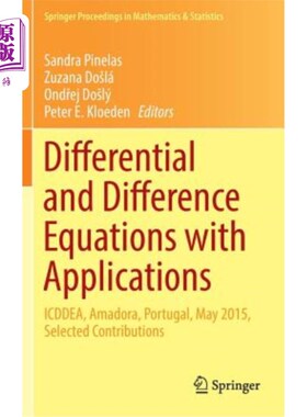 海外直订Differential and Difference Equations with Applications: Icddea, Amadora, Portug 微分和差分方程及其应用：Ic