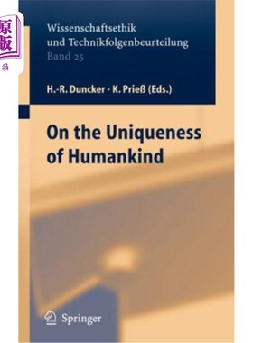 海外直订On the Uniqueness of Humankind 论人类的独特性