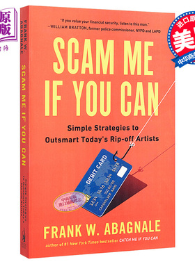 现货 Scam Me If You Can: Simple Strategies to Outsmart Today's Rip-off Artists 英文原版 有本事来骗我吧【中商原版】
