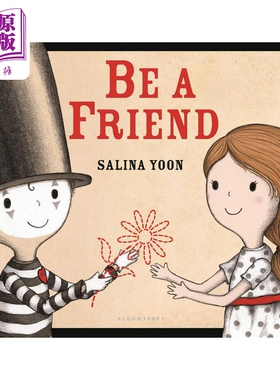 现货 Salina Yoon Be a Friend 朋友的意义 英文原版 进口图书 儿童绘本 故事图画书【中商原版】